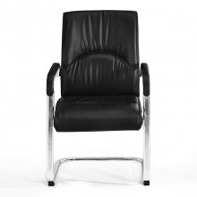 中伟 电脑椅会议椅家用 会客椅 黑色