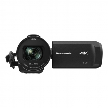 松下（panasonic） HC-VX1GK-K 4K高清数码摄像机（五轴防抖/24倍变焦）黑色