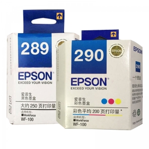 爱普生（EPSON）T290 彩色墨盒（适用WF-100机型）