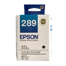 爱普生（EPSON）T289 原装黑色墨盒（适用WF-100机型）