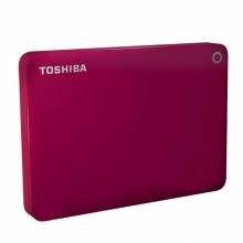 东芝（TOSHIBA）3TB USB3.0 移动硬盘 V9 系列 2.5英寸 活力红