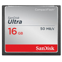 闪迪（SanDisk） 16GB CF（CompactFlash）存储卡 至尊极速版 读速50MB/s