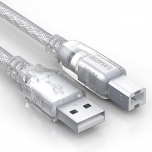 山泽（SAMZHE）UK-405 USB2.0方口高速连接线  5米