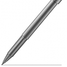 得力(deli) DL-A18 乐素0.5mm高密度中性笔（拔帽款 三角杆灰） （计价单位：支）