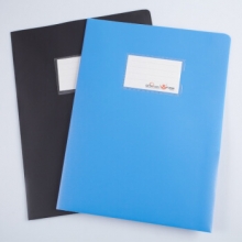 富得快 HY3156 A4双面插袋文件夹（蓝色）