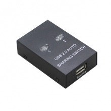 iT-well USB打印机共享器2口（2进1出 银色无线）