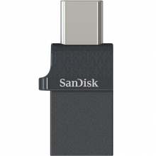 闪迪（SanDisk） 128GB Type-C usb2.0 U盘 DDC1 黑色 双接口