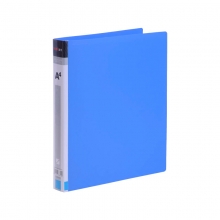 远生（USign） US-814/4R 四孔文件夹 资料夹 A4文件夹 蓝色