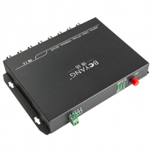 博扬（BOYANG）BY-8V1D 视频光端机8路视频+1路485反向数据 光纤传输FC接口单模单纤 1对