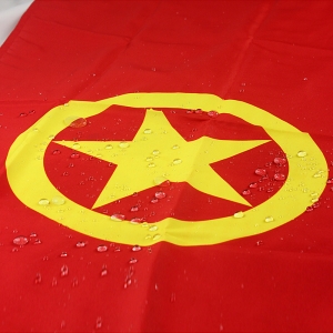 加厚防水团旗 1号192*288mm