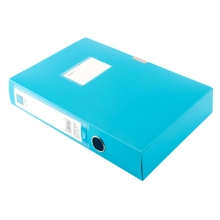 广博 A8028 档案盒55MM 蓝色