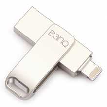 banq 256GB Lightning苹果U盘 A6S高速精品版 银色