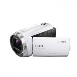 索尼 HDR-CX680 高清数码摄像机 5轴防抖 30倍光学变焦（白色）