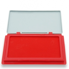 广博 (GuangBo) YT9123 128*85 红色印台印泥盒/财务办公用品
