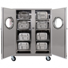 圣托（SHENTOP）RTP950-W21 商用消毒柜 不锈钢双开门 饭店厨房消毒碗柜