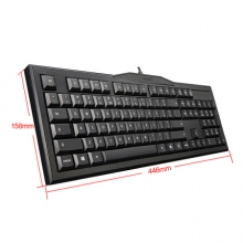 樱桃 MX-BOARD 2.0 G80-3800 机械键盘 黑色 黑轴