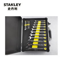 史丹利 STANLEY LT-027-23 14件套 公制两用扳手工具托