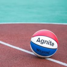 安格耐特 AGNITE F1113 7号标准街头花式PU篮球 三色防滑耐磨