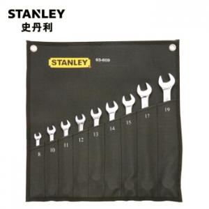 史丹利 STANLEY 93-609-22 9件套 公制精抛光两用长扳手