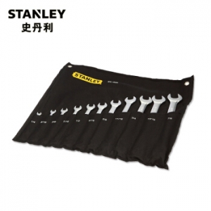 史丹利 STANLEY 94-400-22 11件套 英制精抛光两用长扳手