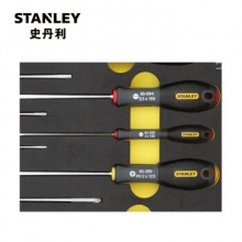 史丹利 STANLEY LT-011-23 11件套 三色柄螺丝批工具托