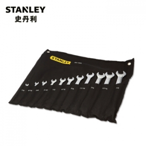 史丹利 STANLEY 94-400-22 11件套 英制精抛光两用长扳手