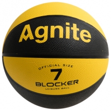 安格耐特 AGNITE F1122 7号标准拼色橡胶篮球  颜色随机