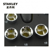 史丹利 STANLEY LT-026-23 34件套6.3, 10, 12.5MM系列公制工具托