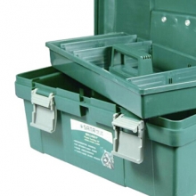 世达 SATA 95163 塑料工具箱18英寸手提翻盖工具箱 现货