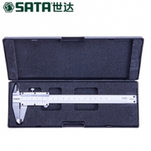 世达 SATA 91501 不锈钢机械深度游标卡尺高精度卡尺0-150MM