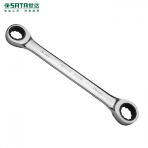 世达 SATA 46204 14*15MM手动五金维修工具梅花快扳扳子