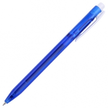 宝克 (BAOKE) B60 0.7mm尚品中油笔按动圆珠笔 原子笔多色笔杆 蓝色 12支/盒