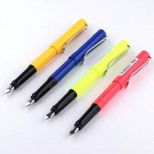 宝克 （BAOKE）PM151 威龙钢笔  办公墨水笔 多色笔杆 12支/盒