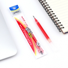 宝克（BAOKE）PS1800 0.7mm大容量中性笔笔芯 子弹头水笔签字笔替芯 红色 12支/盒