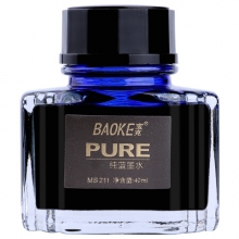 宝克（BAOKE）MS211 40ml钢笔墨水 纯蓝色 （计价单位：瓶）