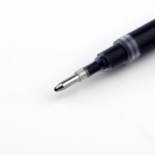 宝克（BAOKE）PS1800 0.7mm大容量中性笔笔芯 签字笔替芯子弹头 黑色 12支/盒