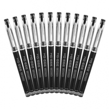 晨光（M&G） AGPB4501 考试MG-666全针管中性笔 0.5mm 黑色 12支/盒 （计价单位：支）