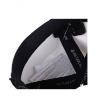 代尔塔 102009 透气安全帽 防护舒适型可印字白色