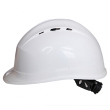 代尔塔 102009 透气安全帽 防护舒适型可印字白色
