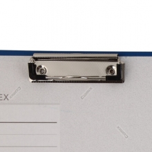 齐心 (Comix) NO.336 纸板文件夹/A4资料夹/2孔D型夹+板夹 蓝色