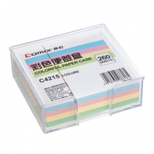 齐心 (Comix)C4215 94×87mm便利贴/彩色便签纸/便签本/易事贴(带盒)