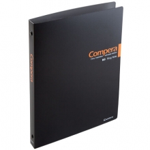 齐心（COMIX） CRB5307 PP活页夹笔记本子/记事本/软抄本 26孔 B5 30页 1个装 黑色
