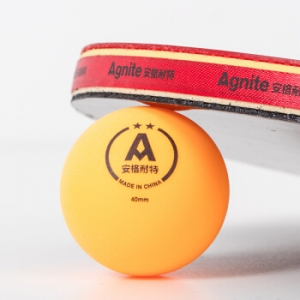 安格耐特 F2392Y 乒乓球(黄色)(6个/盒)