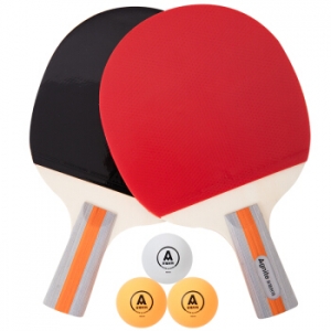 安格耐特 F2361 乒乓球拍(正红反黑)(2个/副)