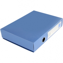 金得利（KINARY） F38 A4 3寸档案盒 60mm （蓝色）