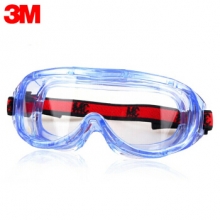 3M 1623AF 防尘防化学飞溅防冲击劳保眼镜眼罩护目镜（无色镜片防雾）
