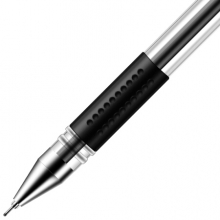 得力 (deli)6610 0.5mm半针管中性笔 签字水笔  黑 （计价单位：支）