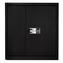 中伟 955 高加厚款 电子保密柜 单节含暗抽国宝锁全酷黑色