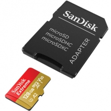 闪迪（SanDisk） 128G 160M/s A2高性能 4K高清拍摄 Class10 TF卡