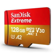 闪迪（SanDisk） 128G 160M/s A2高性能 4K高清拍摄 Class10 TF卡